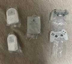 【シークレット入り】PlayStation　ミニチュアチャーム付きビスケット5種