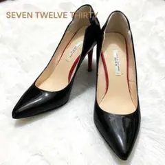 【美品】SEVEN TWELVE THIRTY エナメルパンプス 22 日本製のサムネイル