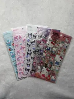【セット販売】サンリオステッカーシール5種セット