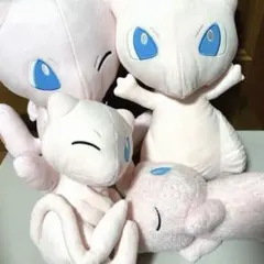 ポケモン ミュウ ぬいぐるみ 4体 まとめ売り
