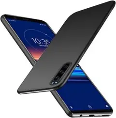 ★ 超薄型 Wojiaozvlf 極薄 Xperia5 ケ ー ブラック 615