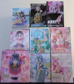 【美少女系】フィギュア９点セット売り