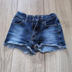 EDWIN SOMETHING キッズ デニム ショートパンツ 130cm