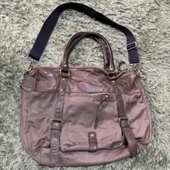 SAZABY ヴィンテージ風　2wayバッグ　ハンドバッグ　ショルダーのサムネイル
