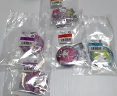 アイカツ　あそーと　くじ　ひなき　缶バッジ　アクリルキーホルダー　5点　その1