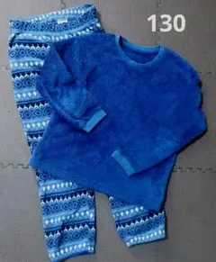 ユニクロ フリースセット パジャマ 130