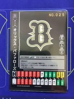 オリックス・バファローズ DREAM ORDER チームカード シリアル - メルカリ