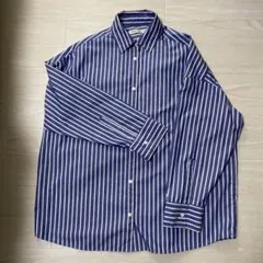 【※みぃ様専用】BLACK by moussy/ストライプシャツのサムネイル