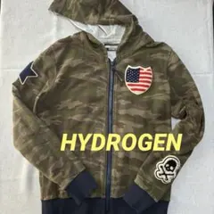 HYDROGEN BRONZAJI ハイドロゲン　迷彩柄 ジップアップパーカー