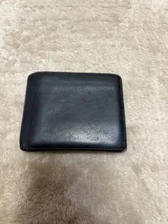 MONO COMME CA 二つ折り財布　紺色