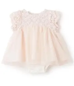 petit main【リンク】チュールレースOPロンパース