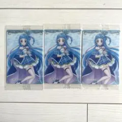 プリキュアウエハース　キュアウインクN 3枚セット