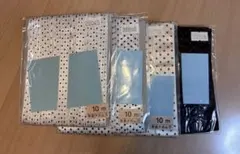 ◉新品・未使用◉サテンリボン ドット柄◉10M x 4セット②◉手芸ナカムラ◉