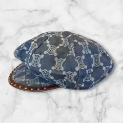 CELINE デニムスタッズキャスケット Mサイズ