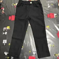 MPS 黒パンツ サイズ100 サイドストライプ