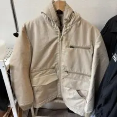 London Fog フード付きジャケット 裏ボア メンズ M〜L相当 ベージュ