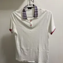 サイズ4(L) TK TAKEO KIKUCHI ポロシャツ チェック襟のサムネイル