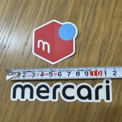 メルカリ　非売品　ステッカー　2枚セット