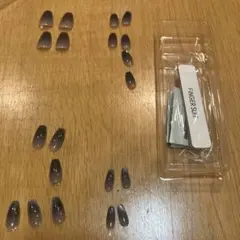フィンガースーツ　ネイルチップ　20枚