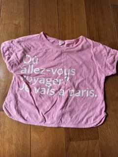 韓国こども服　gunoロゴTシャツ　90 100