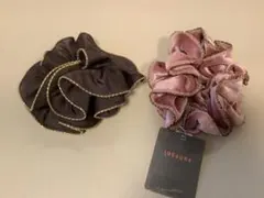 【未使用】シュシュ 2個セットsunauna他