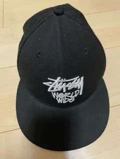 【限定】Stussy × New Era コラボキャップ 7 3/8 ブラック