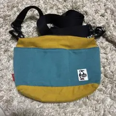 CHUMS ショルダーバッグ 青 黄
