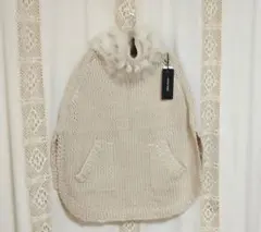 新品　タグ　2万★グランターブル　スコットクラブ　SCOT　ポンチョ　ファー