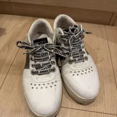 JIMMY CHOO ホワイト スニーカー