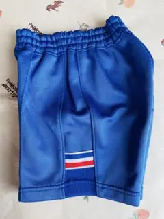 青 ストライプ ハーフパンツ