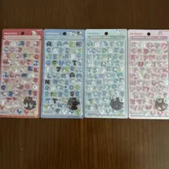 サンリオ ボンボンドロップシールmoji 4枚セットのサムネイル