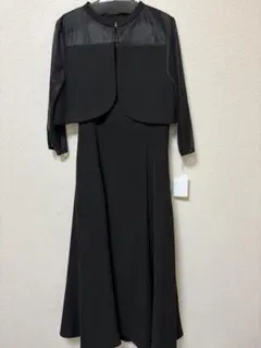 新品タグ付きJena ショートジャケット&キャミワンピセット　結婚式　ブラック