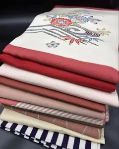 名古屋帯　まとめ売り　10本　リメイク　ハギレ　練習用　136