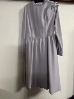 Ray × earth コラボ商品　スカラップフリルワンピース