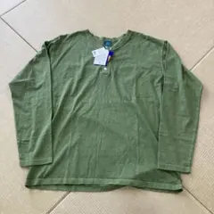 good on グッドオン　ヘンリーネック　XL 緑系　抹茶　新品未使用品のサムネイル