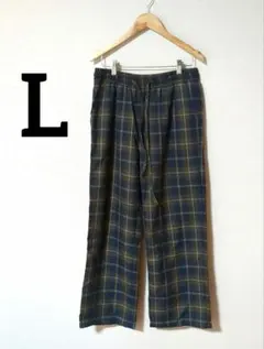 柄パンツ カジュアルパンツ