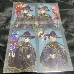 ツイステ　ポストカード　ブルームバースデーverリドル&エース&デュース&カリム