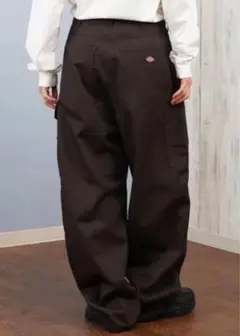 dickies ディッキーズ ダブルニー W30×L30 ダークブラウン