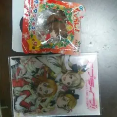 ラブライブ3枚セット&けいおんサンタコスフィギュア