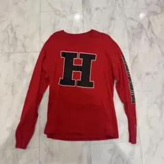 チャンピオン　ロンT レッド　赤 L