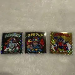 ヘッドだらけのビックリマンチョコ No.4 No.8 No.11 3枚セット