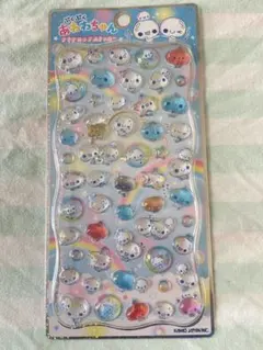 【新品、正規品】ぷくぷくあわわちゃん　プチドロップステッカー　1点