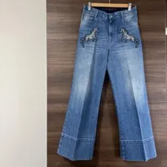 STELLA McCARTNEY ホース刺繍 デニムパンツのサムネイル