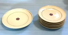 日本趣味の会 梅柄 中皿 6枚セット 和食器
