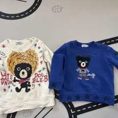 DOUBLE B トレーナー 2点セット
