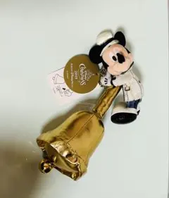 TDS2019イッツクリスマスタイム ミッキーぬいぐるみバッジ