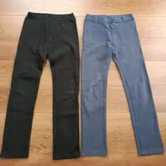 週末限定お値下げ中✨dev!rock✨ストレッチパンツ150㎝2本セット