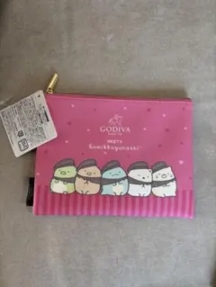 GODIVA ポーチ　すみっこぐらし