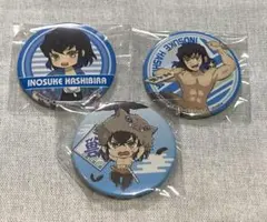 鬼滅の刃　缶バッジ　伊之助　ナムコ