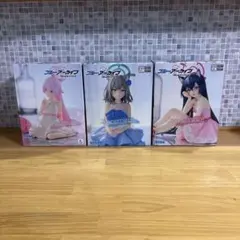 ブルーアーカイブ ホシノ シロコ セリカ フィギュア 3体セット